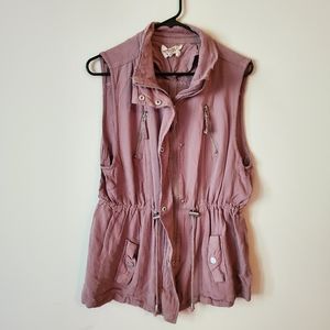 Pink Utility Vest